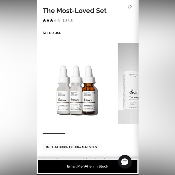 The Ordinary Most Loved holiday set - Picture 2 of 4